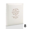 Album komunijny wklejany 60 kremowych stron, personalizowany, 8 wzorów